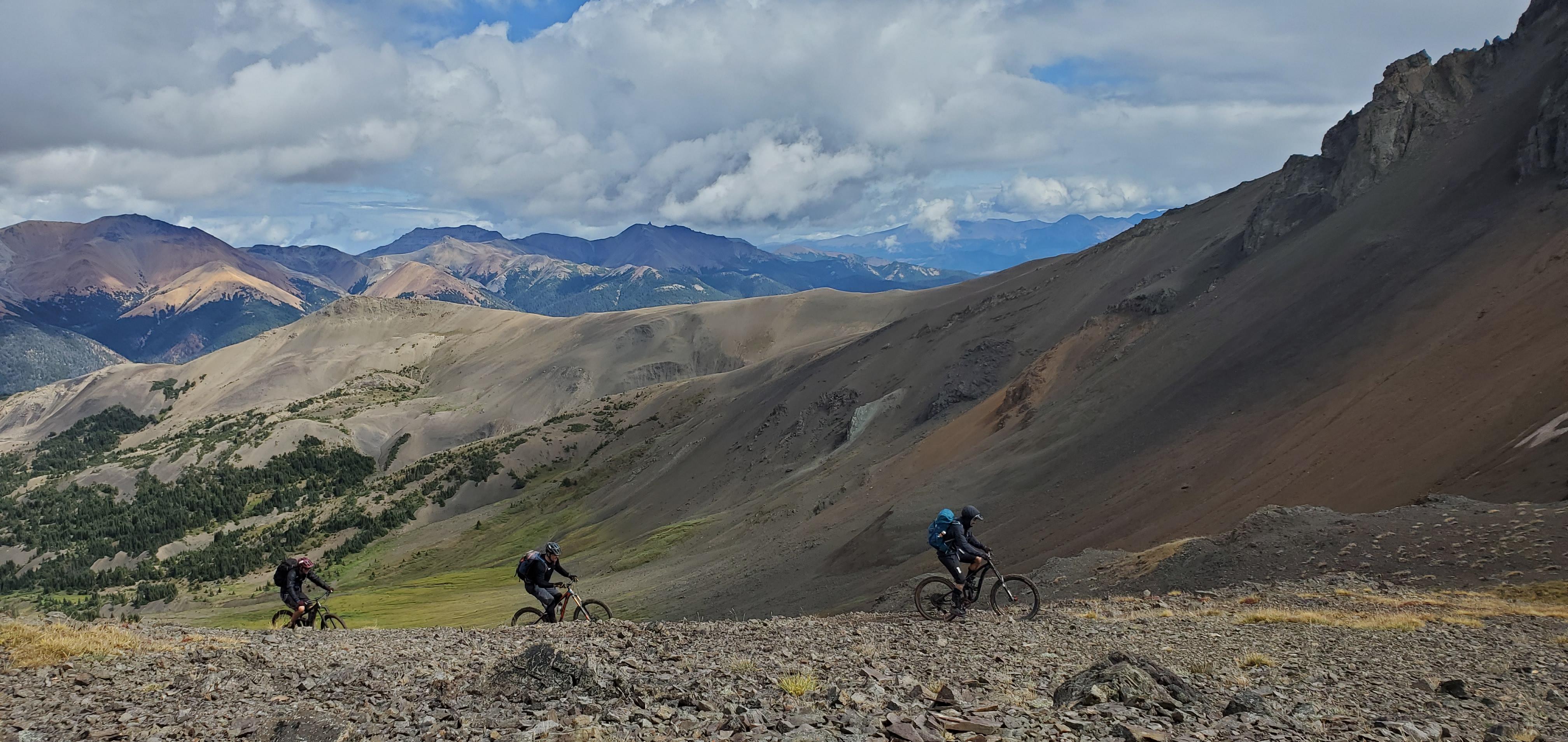 MTB Crew at Elbow Pass